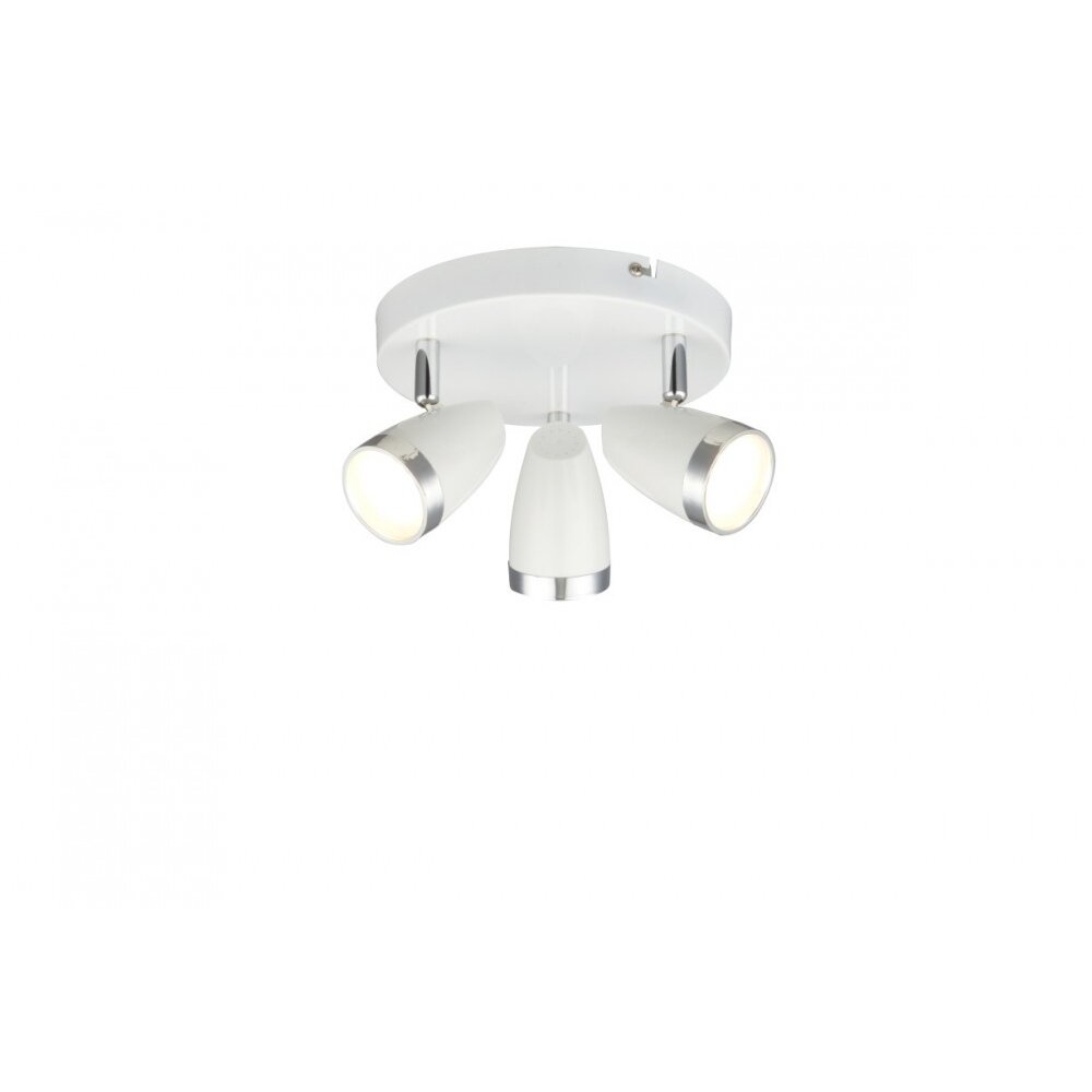 Globo Plafoniera rotonda con faretti, 3-Luci main product photo