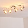 Esberg Plafoniera Cromo, 4-Luci