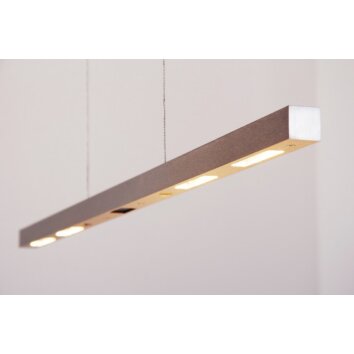 Casablanca Helios Lampada a sospensione LED Alluminio, 1-Luce