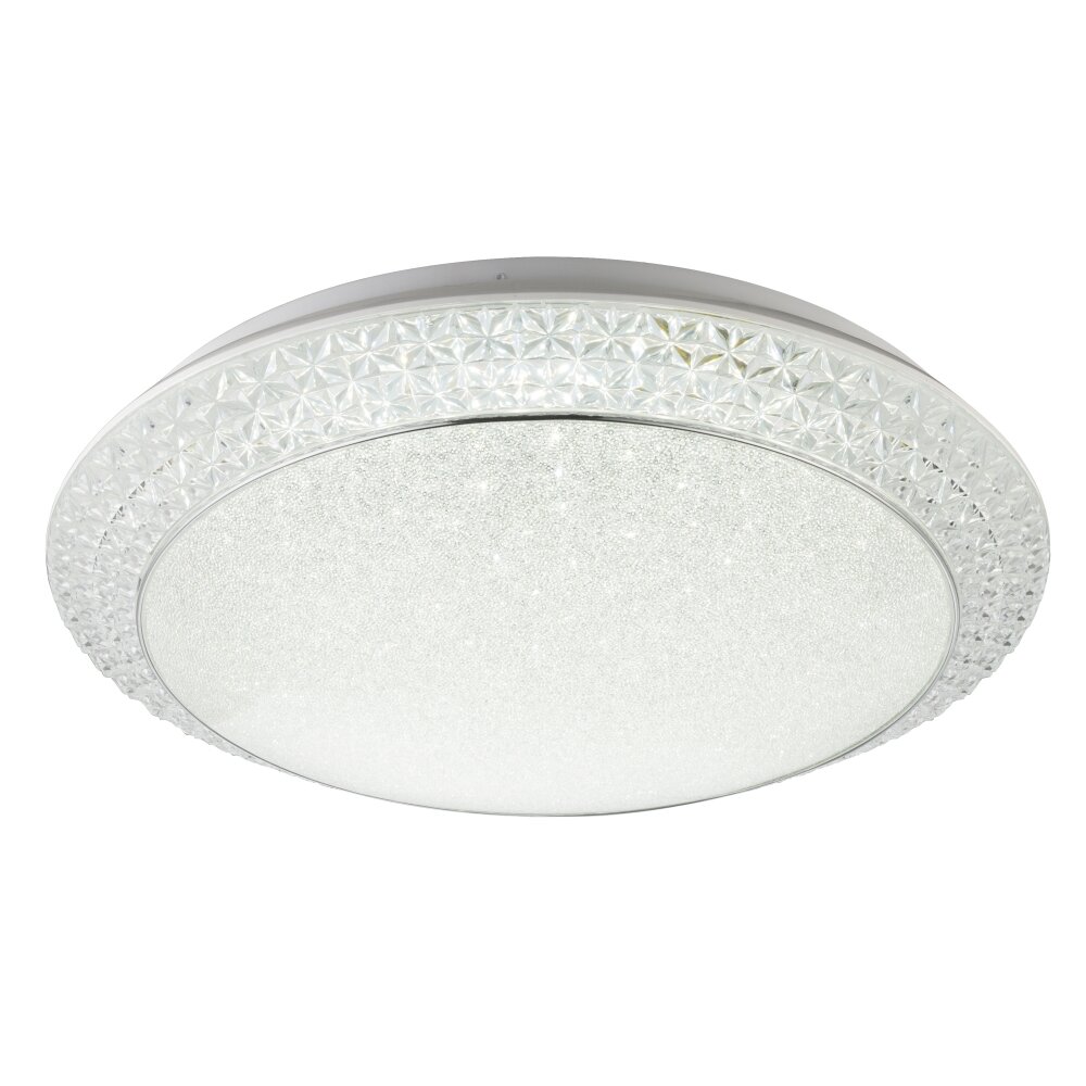 Globo RONJA Plafoniera LED Bianco, 1-Luce, Telecomando main product photo