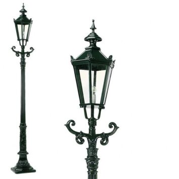 KS Verlichting Washington Lampioncino Segnapasso Nero, 1-Luce