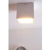 Helestra LED Plafoniera Alluminio, Bianco, 1-Luce