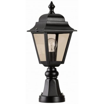 Lcd Lennestadt Lampada con piedistallo Nero, 1-Luce