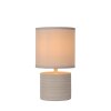 Lucide GREASBY Lampada da Tavolo Beige, 1-Luce