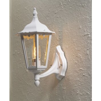 Konstsmide Firenze Applique Bianco, 1-Luce