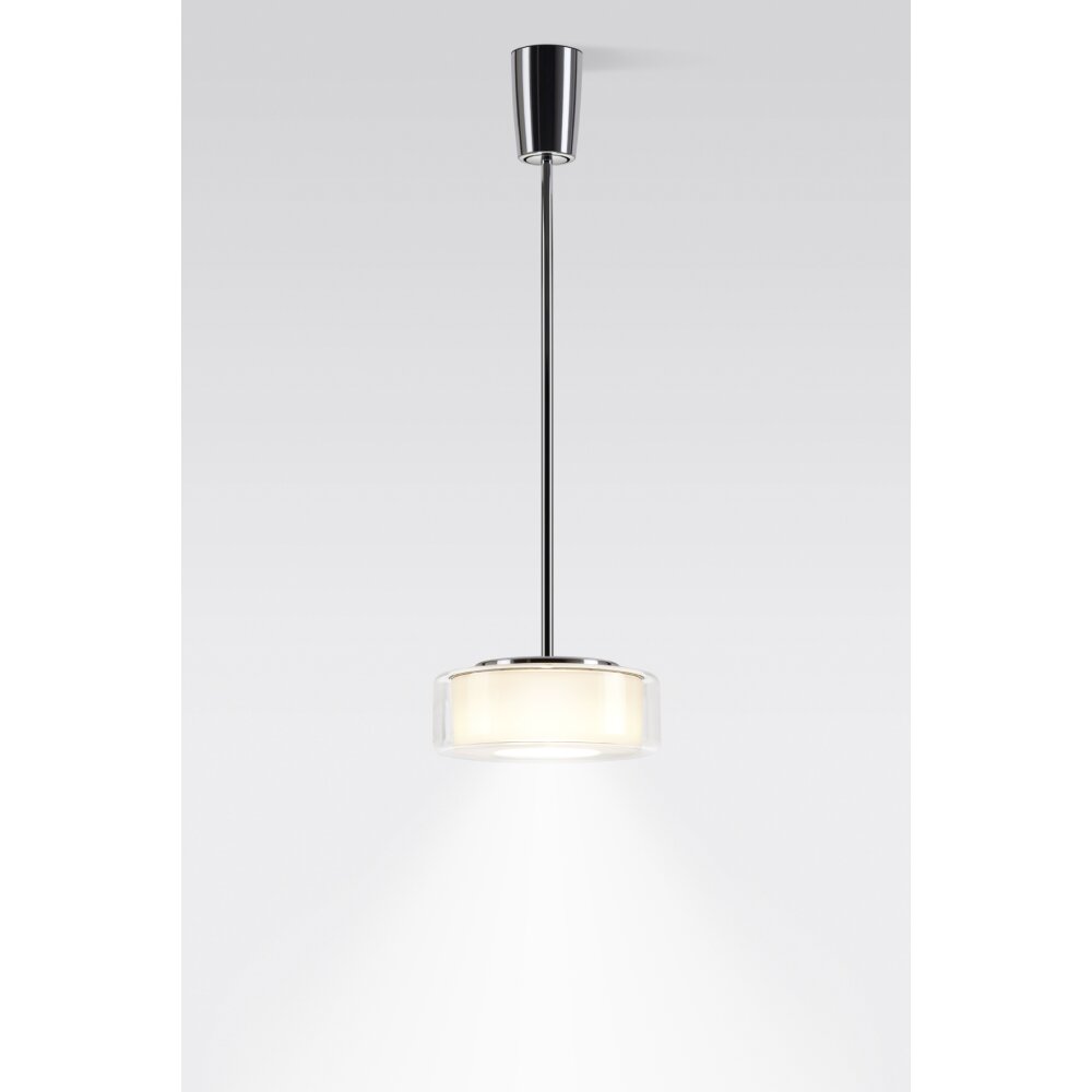 Serien Lighting CURLING Lampadario a sospensione LED Alluminio, Cromo, 1-Luce main product photo