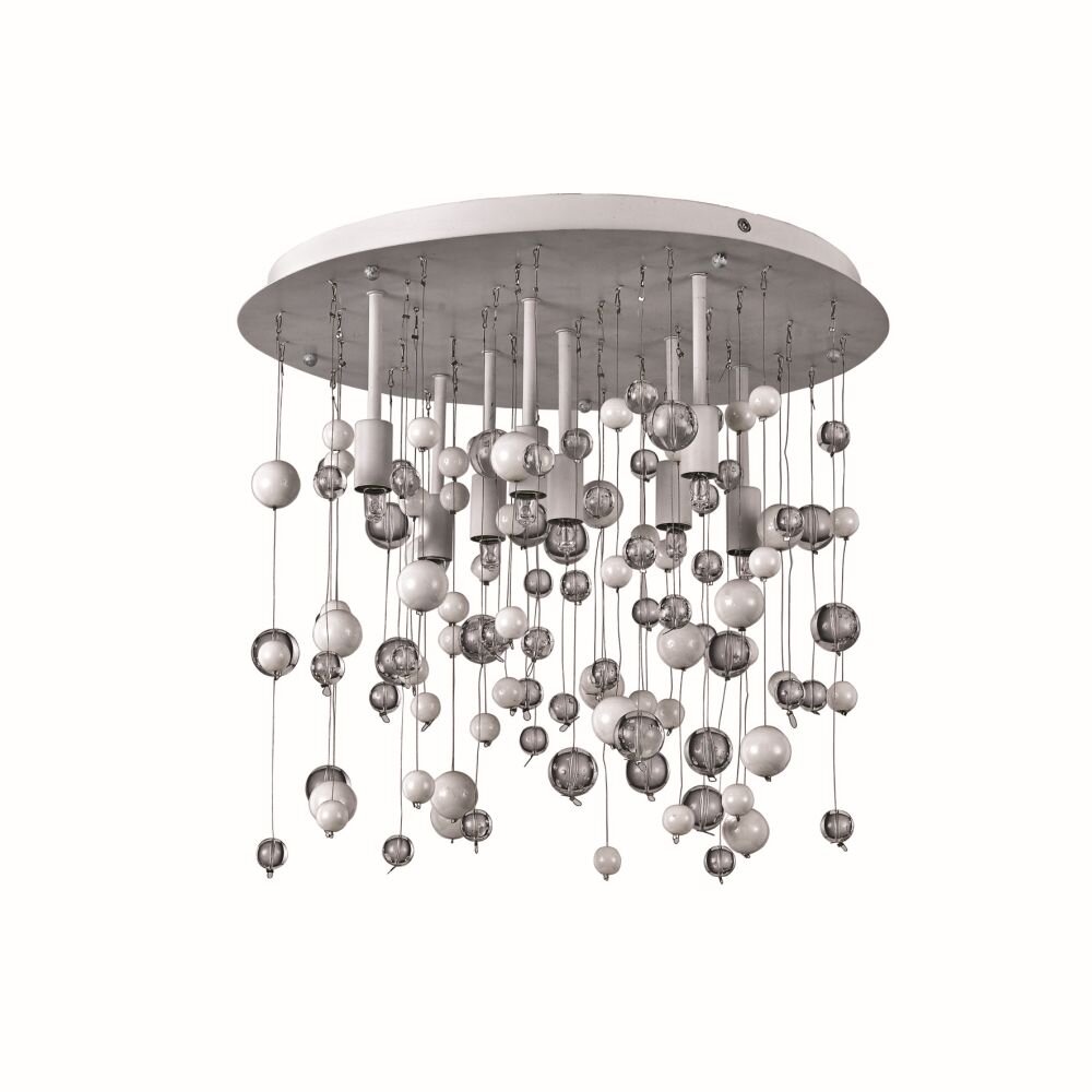 Ideal Lux NEVE Plafoniera Bianco, 8-Luci main product photo