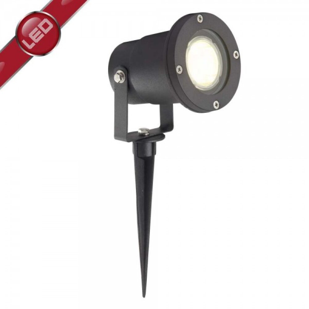 Brilliant Janko Lampada con picchetto per esterno Nero, 1-Luce main product photo