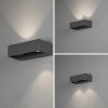 Konstsmide Monza Applique da esterno LED Nero, 2-Luci