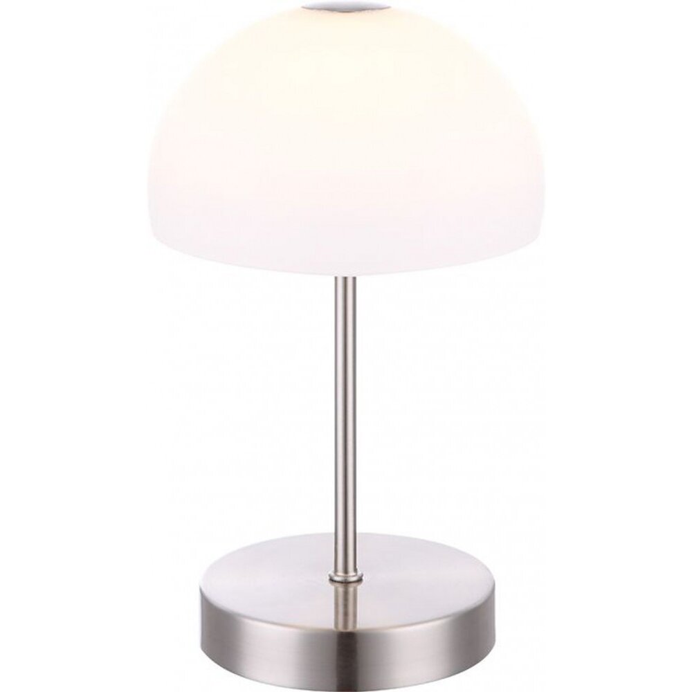 Globo Lampada da tavolo LED Nichel opaco, 1-Luce main product photo