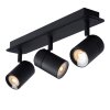 Faretto da soffitto Lucide LENNERT LED Nero, 3-Luci