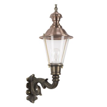 KS Verlichting Ravensburg Applique Bronzo, 1-Luce