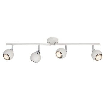 Brilliant Ina Plafoniera LED Bianco, 4-Luci