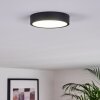 Kragos Plafoniera LED Nero, 1-Luce