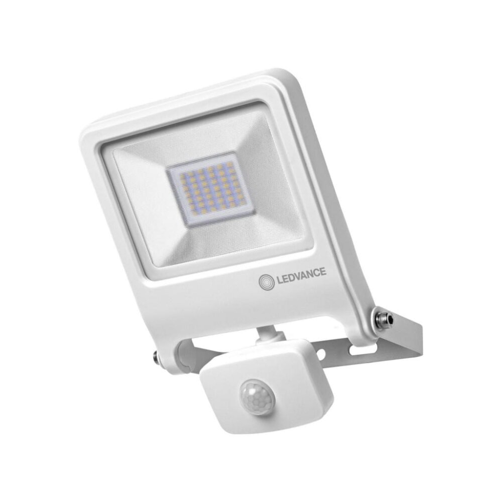 LEDVANCE POLYBAR Applique da esterno Bianco, 1-Luce, Sensori di movimento main product photo