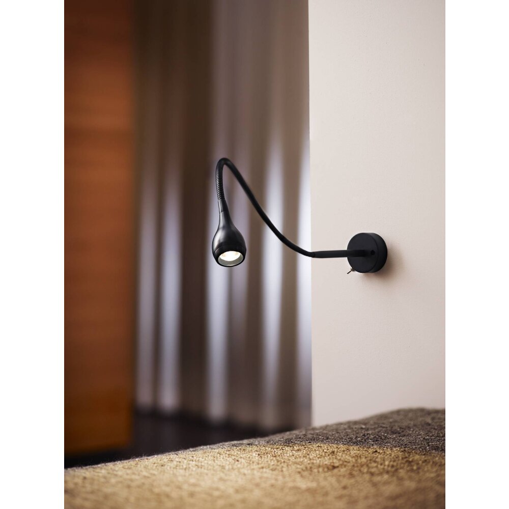Nordlux DROP Applique LED Nero, 1-Luce main product photo