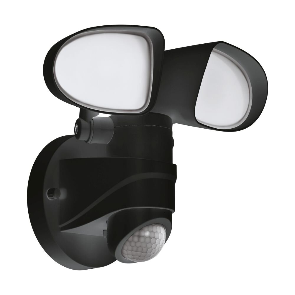 EGLO PAGINO Applique LED Nero, 1-Luce, Sensori di movimento main product photo