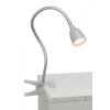Brilliant Anthony Lampada da tavolo con pinza *69188 Lampada da Tavolo con morsetto * 67895 LED Titanio, 1-Luce