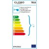 Globo SPACE Applique Cromo, Acciaio inox, Nichel opaco, Bianco, 2-Luci