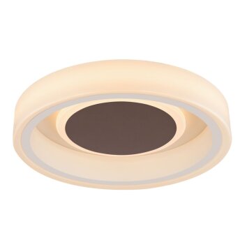 Plafoniera Globo GOFFI LED Bianco, 1-Luce