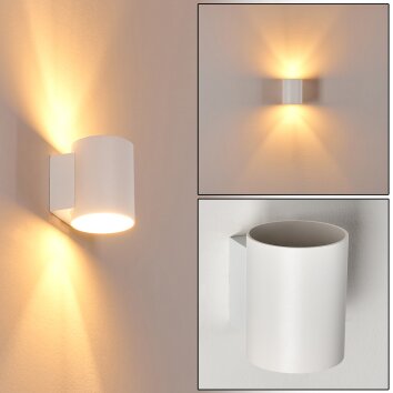 Letsbo Applique Bianco, 1-Luce