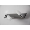 Trio Applique LED Alluminio, Cromo, Acciaio inox, 2-Luci