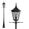 KS Verlichting Zeist Lampioncino Segnapasso Nero, 1-Luce