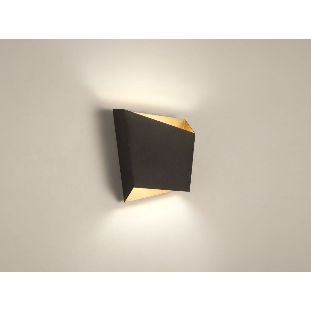 Mantra ASIMETRIC Applique Nero, 1-Luce main product photo
