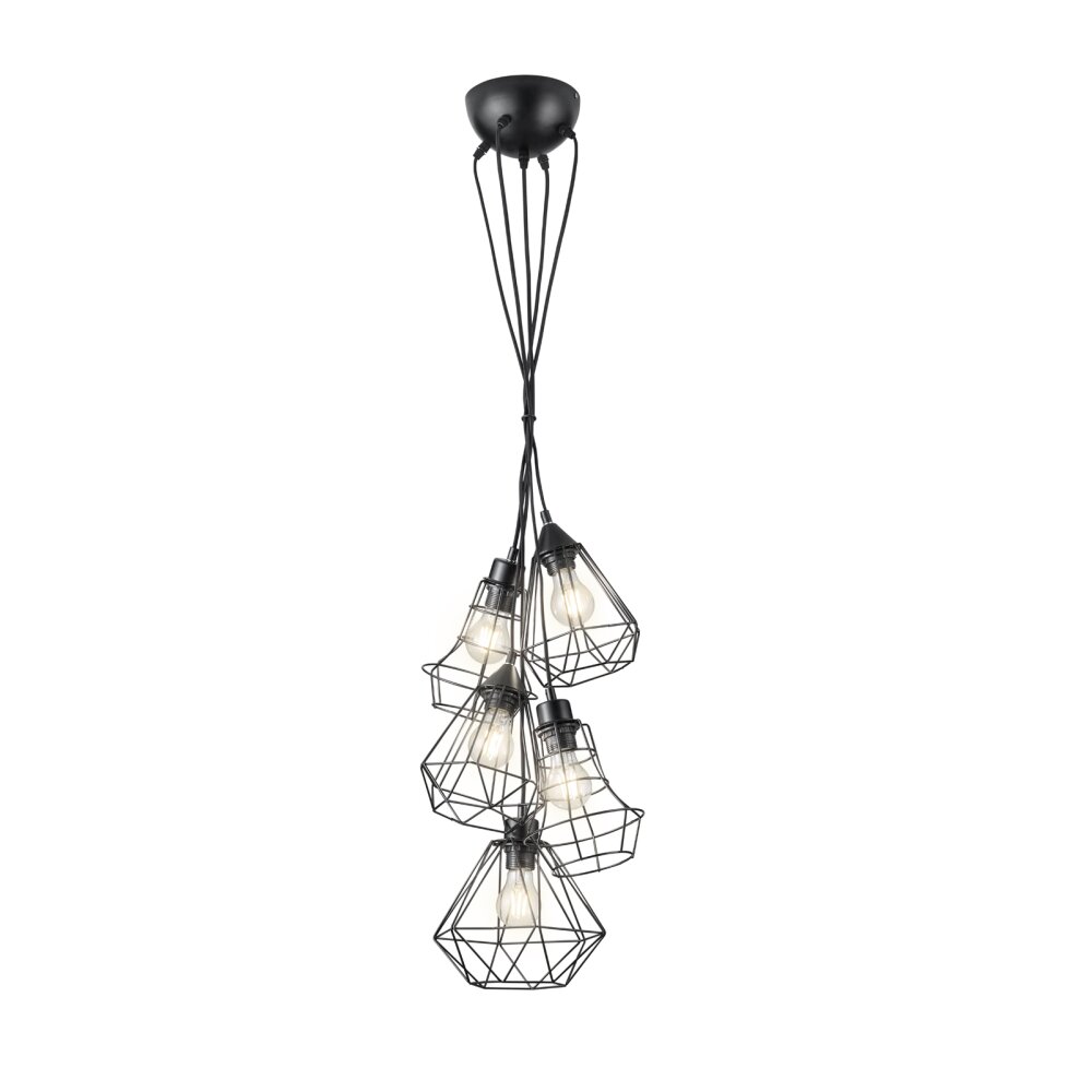 Reality Meike Lampada a Sospensione Nero, 5-Luci main product photo
