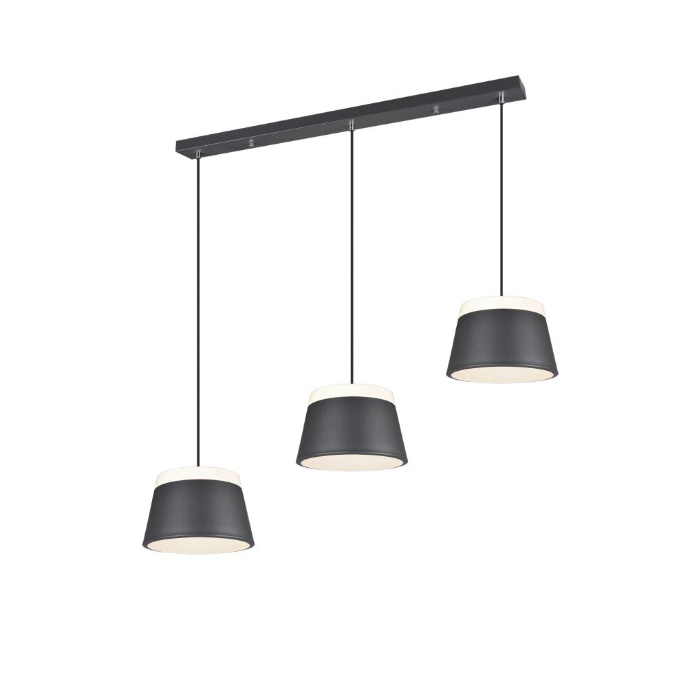 Lampada a Sospensione Trio Leuchten BARONESS Antracite, 6-Luci main product photo