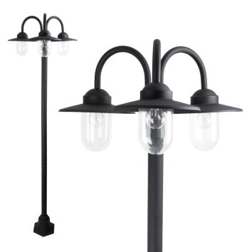 KS Verlichting Dolce Lampione multibraccia Nero, 1-Luce