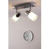 Brilliant LED Faretto da soffitto Cromo, Bianco, 2-Luci