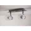 Brilliant LED Faretto da soffitto Cromo, Bianco, 2-Luci