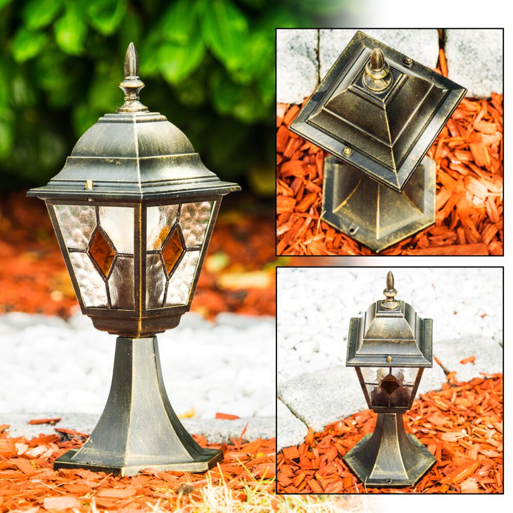 Antibes Lampada con piedistallo Marrone, Oro, 1-Luce main product photo