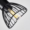 Plafoniera Holbol Nero, 1-Luce