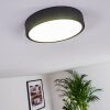 Kragos Plafoniera LED Nero, 1-Luce