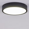 Kragos Plafoniera LED Nero, 1-Luce