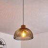 Besancon Lampadario a sospensione Marrone, Nero, 1-Luce