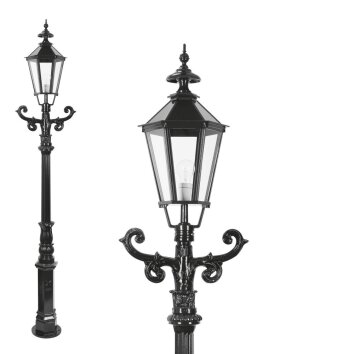 KS Verlichting Lampioncino Segnapasso Nero, 1-Luce