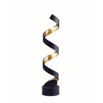 Lutec HELIX Lampada da Tavolo Oro, Nero, 4-Luci