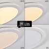 Siguna Plafoniera LED Bianco, 1-Luce