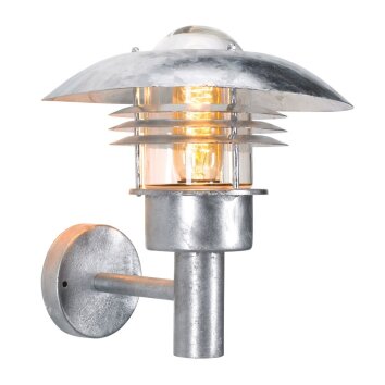 KS Verlichting Riga Applique Acciaio inox, 1-Luce