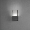 Konstsmide Matera Applique da esterno LED Nero, 1-Luce