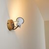 Skodsbol Applique Marrone, Bianco, 1-Luce
