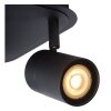 Faretto da soffitto Lucide LENNERT LED Nero, 4-Luci