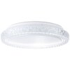 Plafoniera Brilliant Badria Bianco, 1-Luce