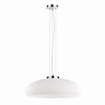 Ideal Lux ARIA Lampadario a sospensione Bianco, 1-Luce