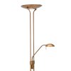 Steinhauer Mexlite Lampada da terra LED Bronzo, 2-Luci