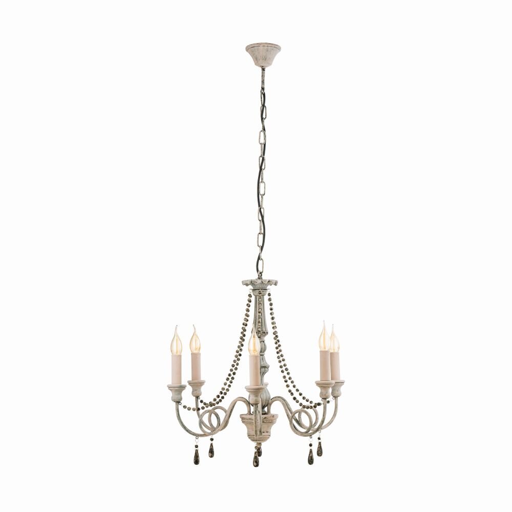 Eglo COLCHESTER Lampadario a sospensione Beige, Grigio, 6-Luci main product photo