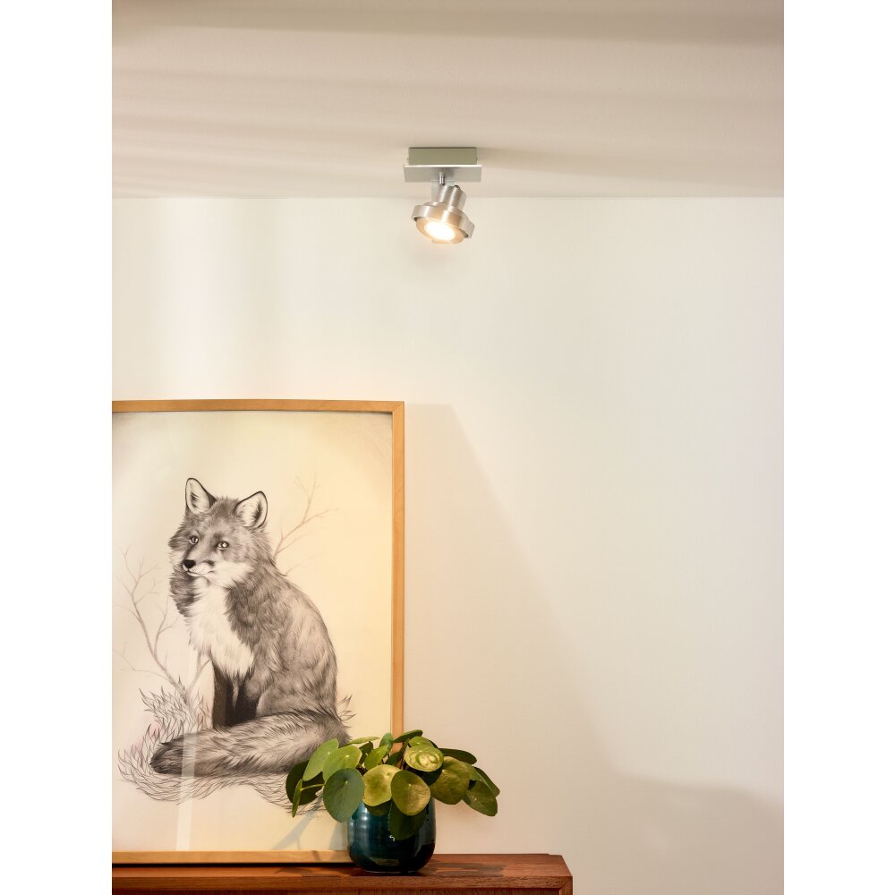 Faretto da soffitto Lucide LANDA LED Cromo, 1-Luce main product photo